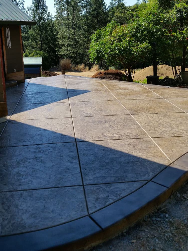 Concrete installation and construction work